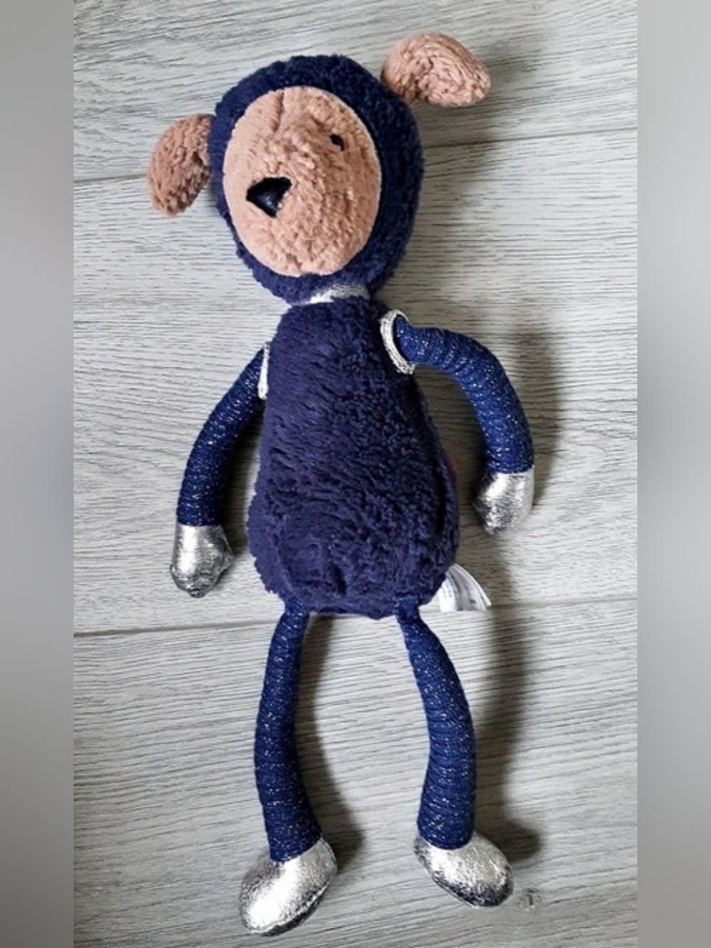 RARE Jellycat GALACTIC PUP Soft Plush 12” Toy RETIRED Stuffed Dog.